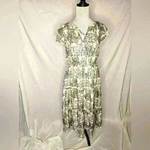 Moon River black and white Bohemian dress size small